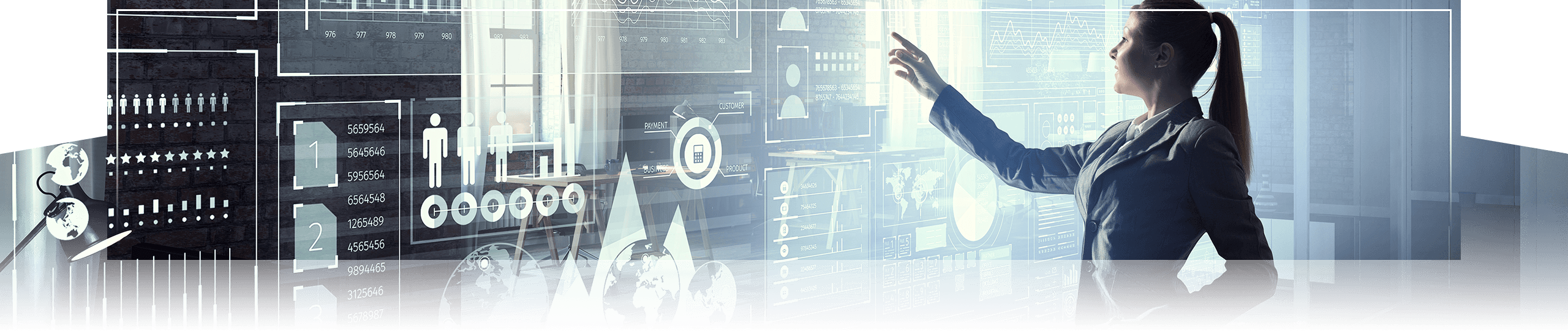 Digital solutions all-in-one at the best cost background