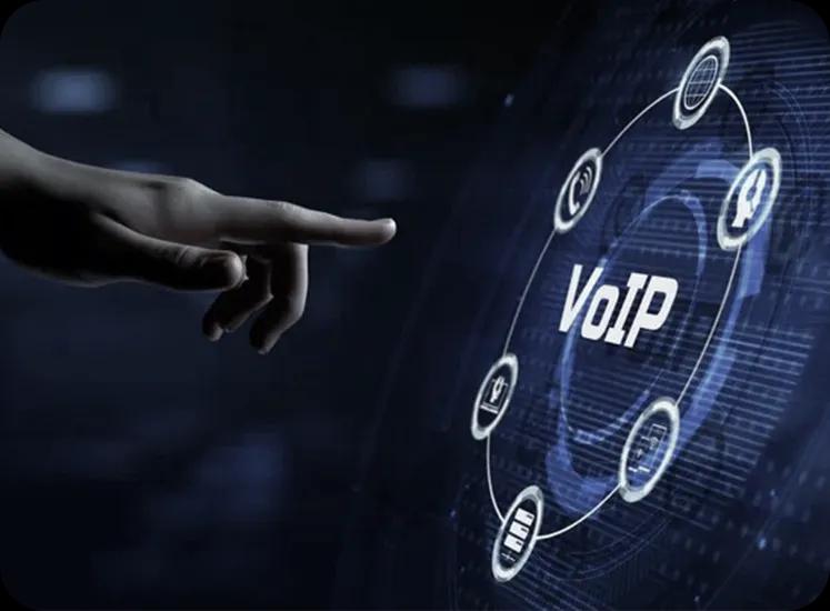 Cloud-connected VOIP telephony